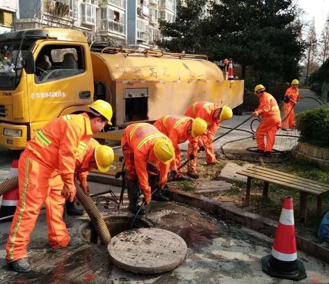 兰山市政管道清淤