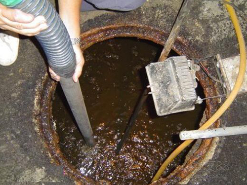 兰山隔油池清理